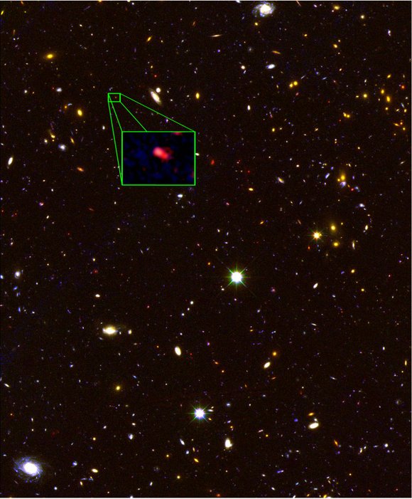 Scientists say they've found a galaxy that's not just far, far, away -- it's the most distant from our own ... Scientists say they've found a galaxy that's not just far, far, away -- it's the most distant from our own ...