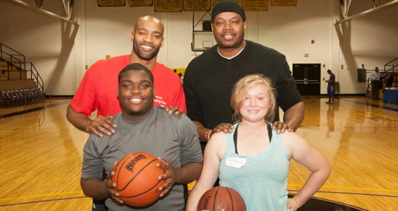 Last month, outstanding Dallas area students Dominic Bowie and Charity Garrison thought they were participating in a basketball exercise clinic ... Last month, outstanding Dallas area students Dominic Bowie and Charity Garrison thought they were participating in a basketball exercise clinic ...