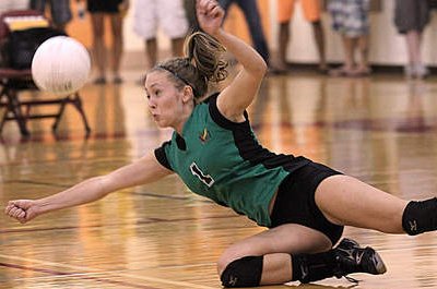 What is a defensive specialist in volleyball?
