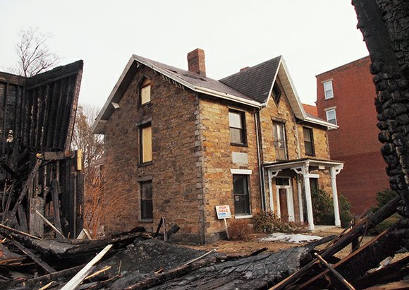 For decades, the puddingstone house at 130 Warren Street, known as the Warren House, has beat the odds that laid ... For decades, the puddingstone house at 130 Warren Street, known as the Warren House, has beat the odds that laid ...