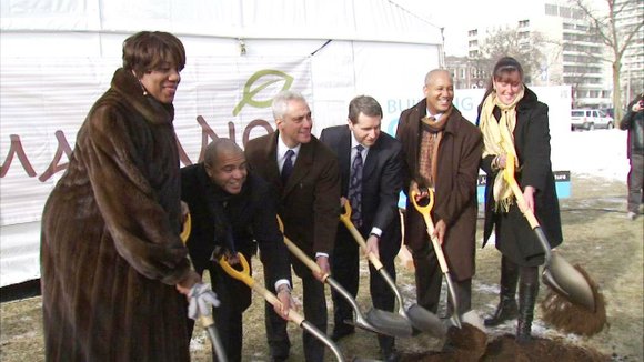 Chicago Mayor Rahm Emanuel was in the Bronzeville neighborhood recently to break ground on the new Mariano’s grocery store that’s ... Chicago Mayor Rahm Emanuel was in the Bronzeville neighborhood recently to break ground on the new Mariano’s grocery store that’s ...