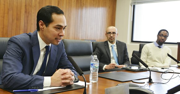 Julián Castro, the secretary of the Department of Housing and Urban Development, wants to provide broadband access to public housing ... Julián Castro, the secretary of the Department of Housing and Urban Development, wants to provide broadband access to public housing ...