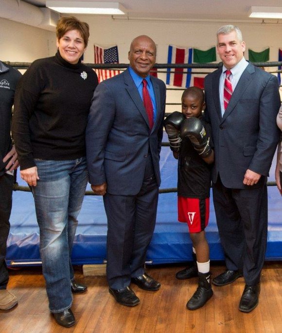Young boxer Joseph Awinongya,8, shares his father's love of boxing but is the risk of a head injury too great ... Young boxer Joseph Awinongya,8, shares his father's love of boxing but is the risk of a head injury too great ...