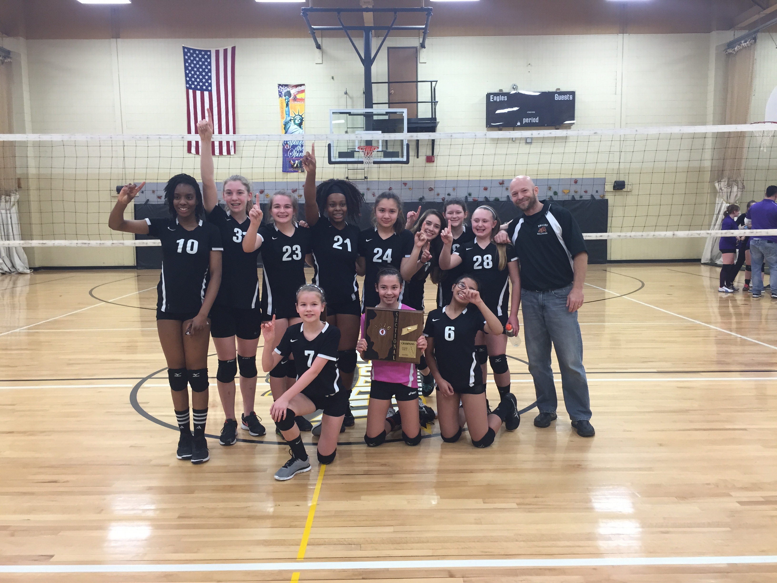 Brooks Headed To 7th Grade Girls Volleyball State