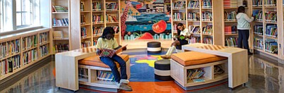 Hampden Elementary/Middle School and George Washington Elementary School are the 12th and 13th schools, respectively, to receive newly-renovated libraries Hampden Elementary/Middle School and George Washington Elementary School are the 12th and 13th schools, respectively, to receive newly-renovated libraries