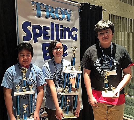 The winner of the 2019 Troy School District 30-C Spelling Bee is Angela Conde, a Troy Middle School 8th grader. ... The winner of the 2019 Troy School District 30-C Spelling Bee is Angela Conde, a Troy Middle School 8th grader. ...