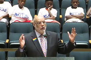 Chris Luna with the Dallas Crosswalk Project