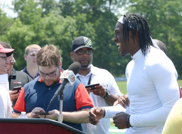 Redskins training in Ashburn, Va.
Thursday, May 30, 2013