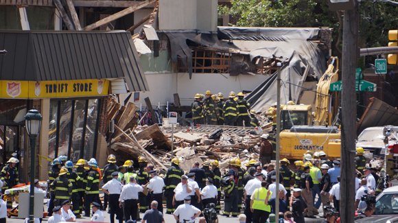 PHILADELPHIA, Penn. — A vacant building being demolished collapsed onto a thrift store in Philadelphia Wednesday morning, trapping more than ... PHILADELPHIA, Penn. — A vacant building being demolished collapsed onto a thrift store in Philadelphia Wednesday morning, trapping more than ...