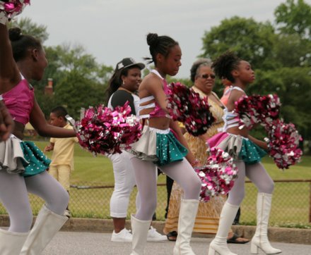 The New Southside Steppers Marching Unit