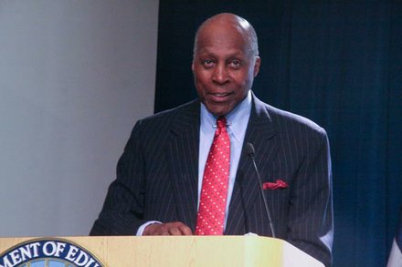 Vernon Jordan, UNCF past executive director.
