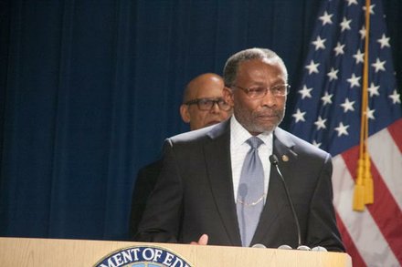 Dr. Ernest McNealey, president of Stillman College in Tuscaloosa, Ala.