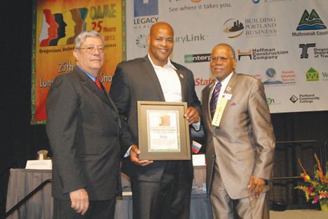 Business honored at OAME's 25th annual conference. Business honored at OAME's 25th annual conference.