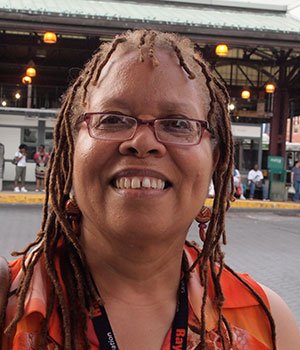 "Mostly staying in the house in the air conditioning. If I go outside, I go out early."
— Joyce Stanley, Executive Director, Roxbury