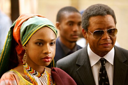 Terrence Howard and Jennifer Hudson star in "Winnie Mandela."