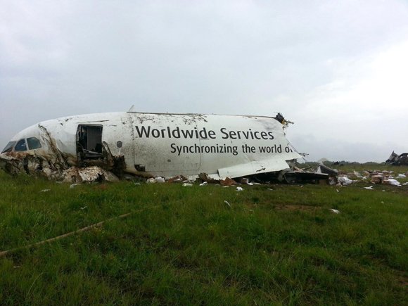 BIRMINGHAM, Ala. — The pilot and co-pilot of a UPS cargo plane died Wednesday when their jet crashed, broke into ... BIRMINGHAM, Ala. — The pilot and co-pilot of a UPS cargo plane died Wednesday when their jet crashed, broke into ...
