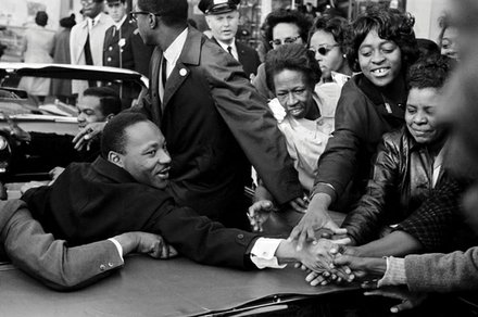 Leonard Freed is best known for his image of Martin Luther King Jr. after King won the Nobel Peace Prize in 1964.