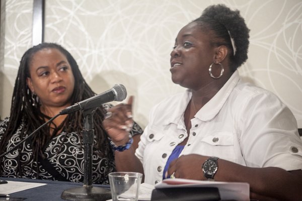 MLK March Committee Executive Director, Jamida Orange is a Telling HerStory panelist on the Black Women's Roundtable at the Hyatt Regency Capitol Hill in Northwest on Thurs., August 22.