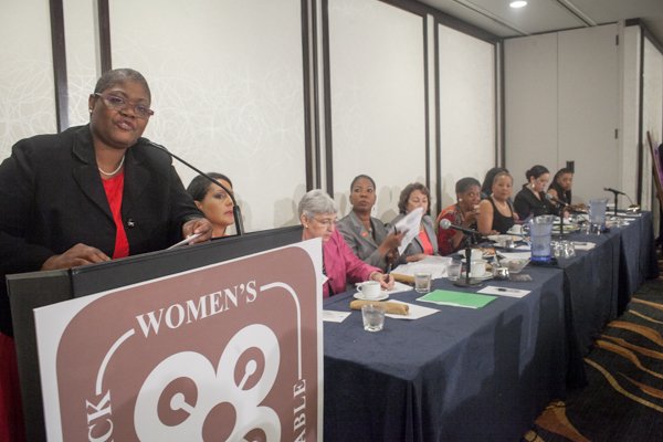 **FILE** Melanie L. Campbell, president and CEO of National Coalition on Black Civic Participation, hosts the Black Women's Roundtable at the Hyatt Regency Capitol Hill in D.C. on Aug. 22, 2013.