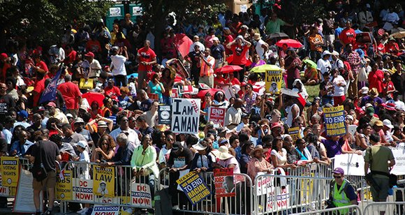 Hours before buses left for the 50th anniversary of the March on Washington, youth members of the Boston NAACP’s Pipeline ... Hours before buses left for the 50th anniversary of the March on Washington, youth members of the Boston NAACP’s Pipeline ...