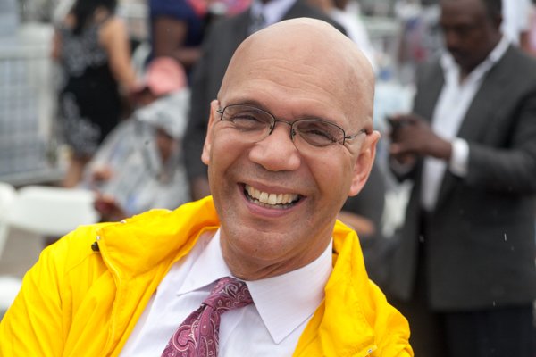 Dr. Derrick Harkins, senior pastor of 19th Street Baptist Church