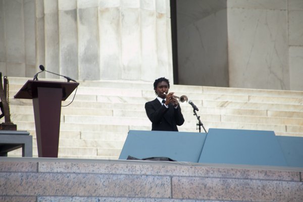 Gerald Marshall, student at Duke Ellington School of the Arts
