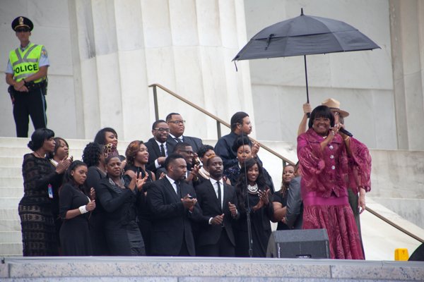 Rev. Shirley Caesar Williams performing "How I Got Over"