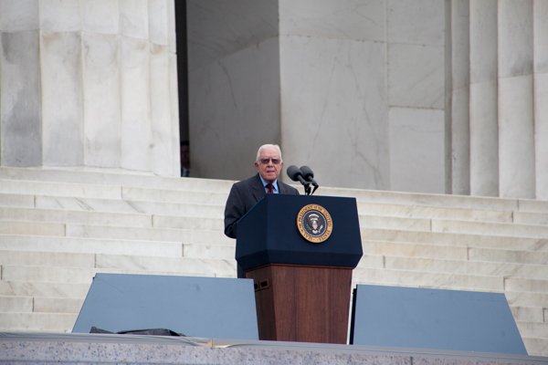 Former President Jimmy Carter speaks