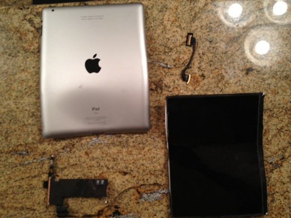 An iPad used to shoot video of a confrontation that allegedly erupted Monday between George Zimmerman and his estranged wife, ... An iPad used to shoot video of a confrontation that allegedly erupted Monday between George Zimmerman and his estranged wife, ...