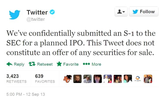 Twitter filed for an initial public offering of stock on Thursday afternoon, though the details of its business will remain ... Twitter filed for an initial public offering of stock on Thursday afternoon, though the details of its business will remain ...