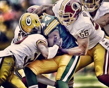 The Washington Redskins fell to the Green Bay Packers, 38-20, at Lambeau Field on Sunday to drop to 0-2. The Washington Redskins fell to the Green Bay Packers, 38-20, at Lambeau Field on Sunday to drop to 0-2.