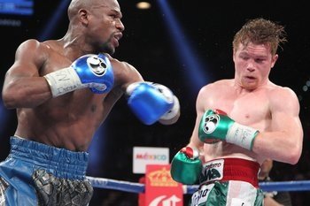 Floyd Mayweather dominated Canelo Alvarez in handing the 23-year-old superstar his first loss Saturday, taking a majority decision that wasn't ... Floyd Mayweather dominated Canelo Alvarez in handing the 23-year-old superstar his first loss Saturday, taking a majority decision that wasn't ...