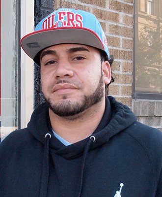 More metal detectors in public places and more law enforcement on duty.
Jose Miguel Rivera, Student, Roxbury