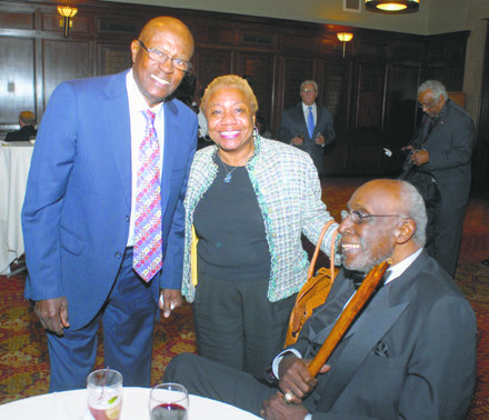 Rep. Ed Towns and Cheryl Oliver
