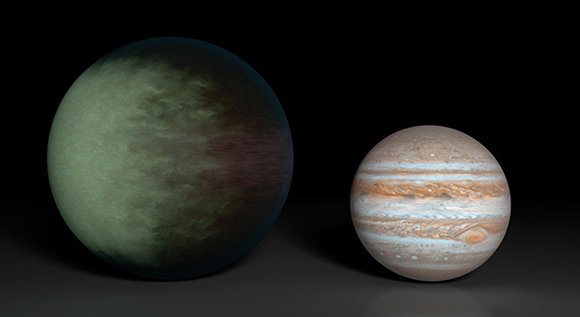 Astronomers using data from NASA’s Kepler and Spitzer space telescopes have created the first cloud map of a planet beyond ... Astronomers using data from NASA’s Kepler and Spitzer space telescopes have created the first cloud map of a planet beyond ...