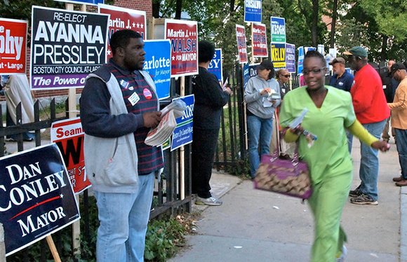 The six candidates of color in Boston’s mayoral preliminary garnered three-quarters of the vote in the black community, but the ... The six candidates of color in Boston’s mayoral preliminary garnered three-quarters of the vote in the black community, but the ...