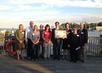 Leading a nationwide trend in community concern for habitat loss, Annapolis Mayor Joshua J. Cohen accepted, on behalf of the ... Leading a nationwide trend in community concern for habitat loss, Annapolis Mayor Joshua J. Cohen accepted, on behalf of the ...