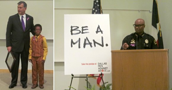 Police Chief David Brown was to the point about the city’s role in stopping domestic violence. Police Chief David Brown was to the point about the city’s role in stopping domestic violence.