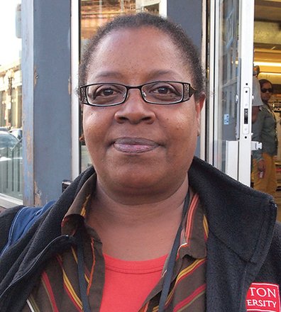No I haven’t. I don’t know anything about either of them. I do want to vote. I have to check them out.
— Barbara Farrar, Finance, Roxbury