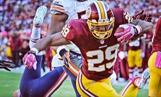 Jordan Reed caught nine passes for 134 yards, including a touchdown to help lead the Washington Redskins to a wild ... Jordan Reed caught nine passes for 134 yards, including a touchdown to help lead the Washington Redskins to a wild ...