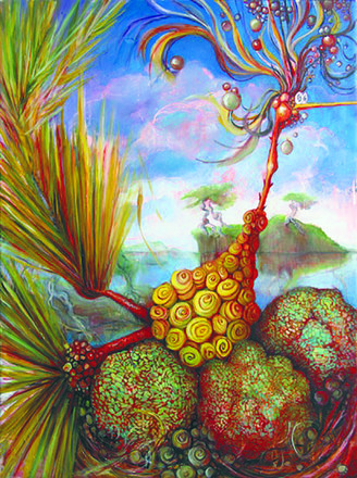 Sarah Olson, “Bubble headed Wingless Pine Needler,” 2012