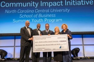 The Executive Leadership Foundation (ELF) awarded North Carolina Central University (NCCU) a grant of $350,000 during its annual Recognition Gala ... The Executive Leadership Foundation (ELF) awarded North Carolina Central University (NCCU) a grant of $350,000 during its annual Recognition Gala ...