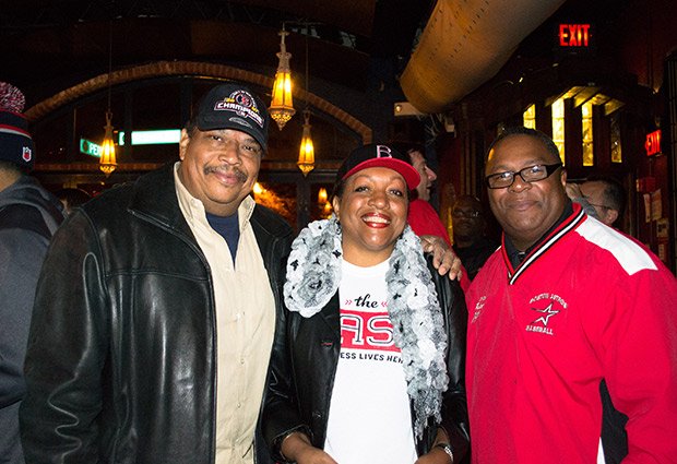 CityLine’s Karen Holmes Ward and husband Forrest Ward and ,The Base and Boston Astros founder Robert Lewis, Jr.