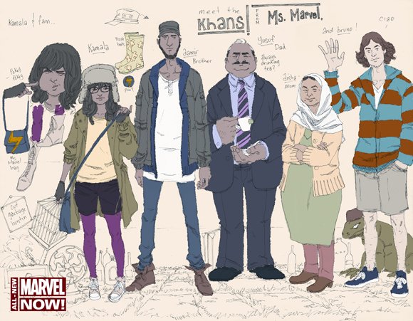 Comic book fans meet Ms. Marvel, Marvel Comic’s first Muslim-American superhero. Comic book fans meet Ms. Marvel, Marvel Comic’s first Muslim-American superhero.