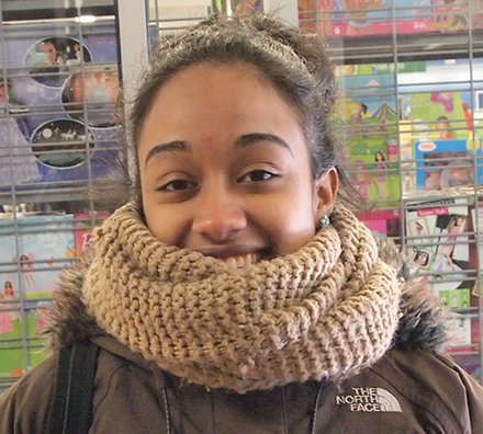 I’m thankful for being alive. —Sheyla Rosario, Student, Dorchester