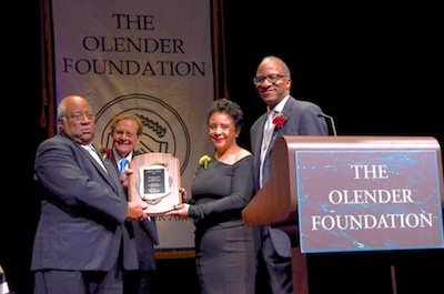 The 28th annual Olender Foundation Awards were held in the Terrace Theater of the Kennedy Center on Monday, Dec. 1, ... The 28th annual Olender Foundation Awards were held in the Terrace Theater of the Kennedy Center on Monday, Dec. 1, ...