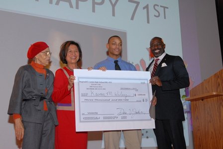Reginald F. Lewis High School of Business and Law hosted a birthday celebration on Thursday, December 5, 2013 in honor ... Reginald F. Lewis High School of Business and Law hosted a birthday celebration on Thursday, December 5, 2013 in honor ...