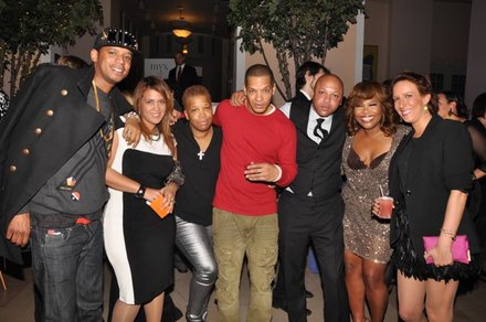 Chef Roble, Kim Osorio, Rowena Husbands, Peter Gunz, Kino, Mona Scott-Young and guest