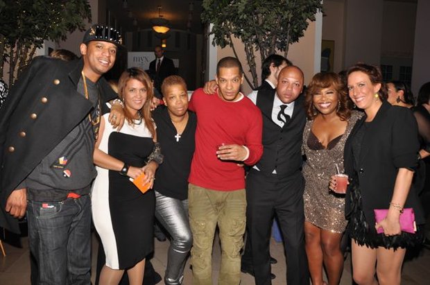Chef Roble, Kim Osorio, Rowena Husbands, Peter Gunz, Kino, Mona Scott-Young and guest