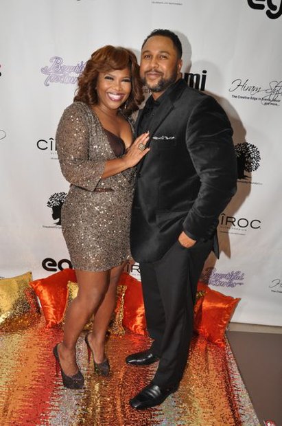 Mona Scott-Young and Husband Shawn Young.